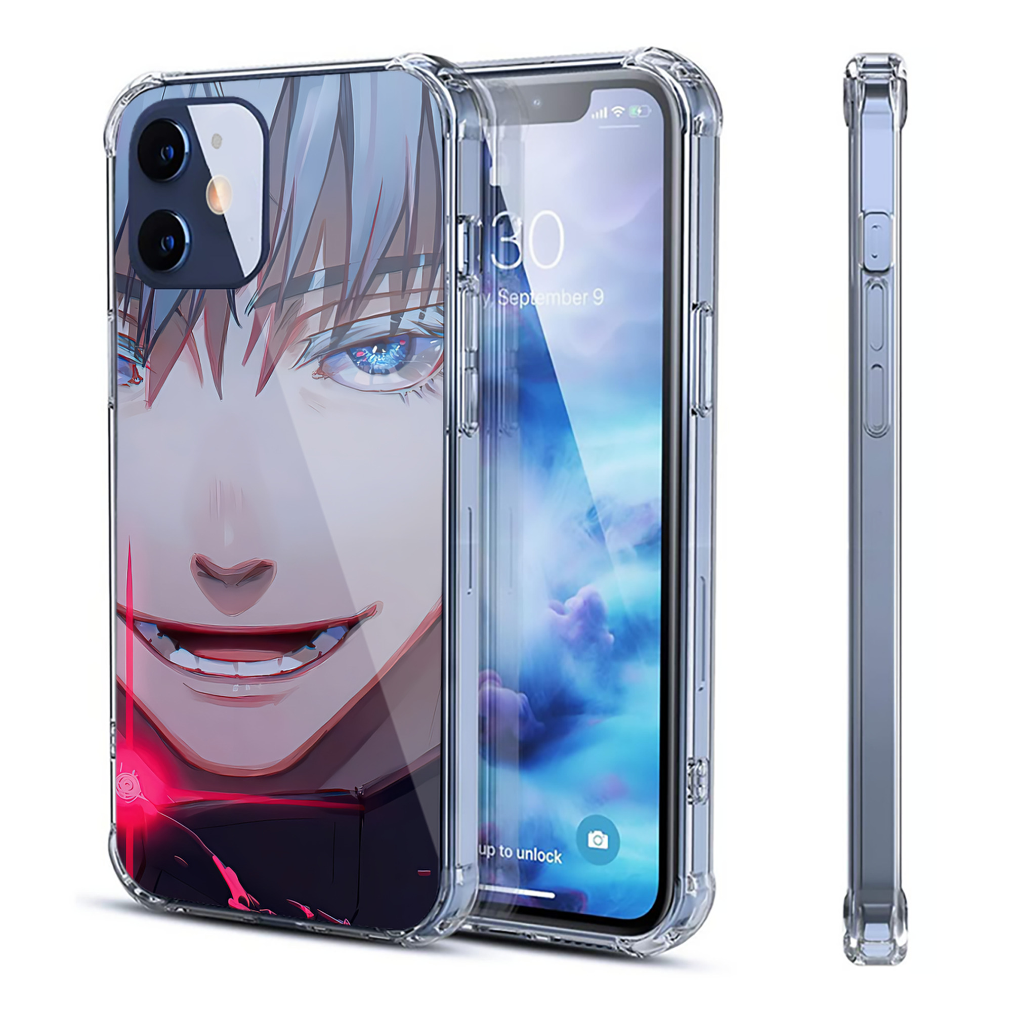 （画像用） SPY×FAMILY间谍家家酒 【iPhone 12シリーズ対応】透明スマホケース（クリアソフトケース）